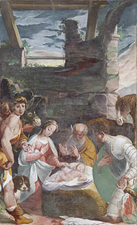 colleggiata Adorazione Bambino Madonna in Campagna 200