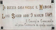 Targa Luigi Sacco